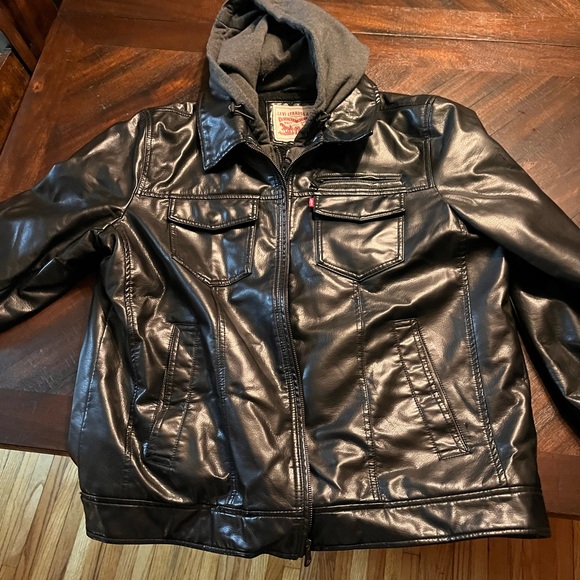 Large Levi’s Men’s Moto Jacket - Picture 1 of 3